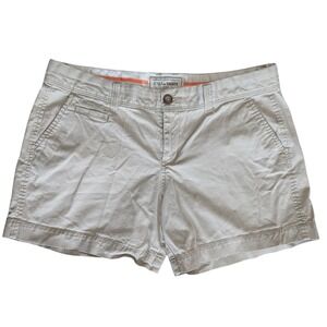 Old Navy Size 10 Shorts Beige Khaki Cotton Lightweight Summer